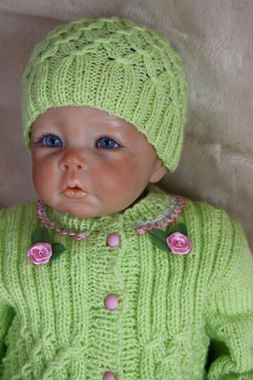 Baby Jacket  Knitting Pattern