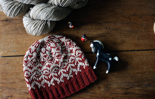 Colorwork Beanie Knitting Pattern