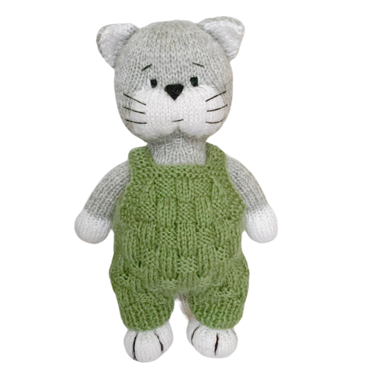 Milo the Cat Knitting Pattern