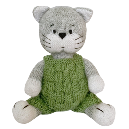 Milo the Cat Knitting Pattern