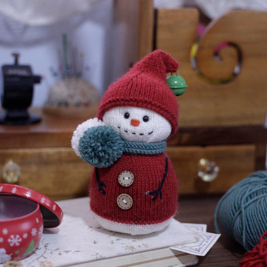 Chilly Snowman Knitting Pattern