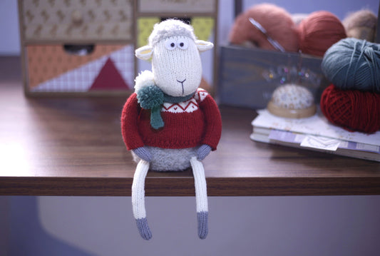 Christmas Sheep Knitting Pattern
