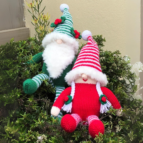 Christmas Gnomes Knitting Pattern