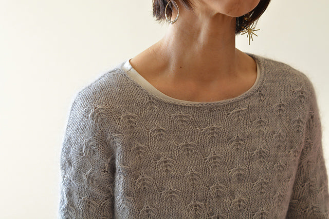 Cloud Lace Sweater Knitting Pattern