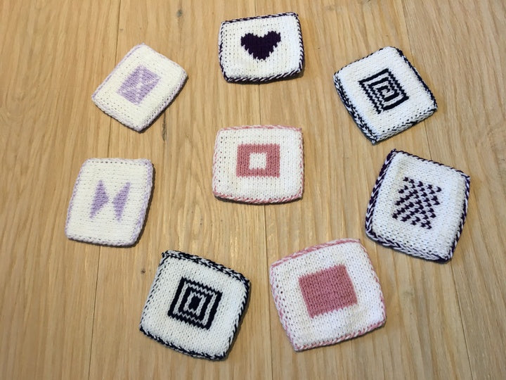 Double Face Knitting Pattern