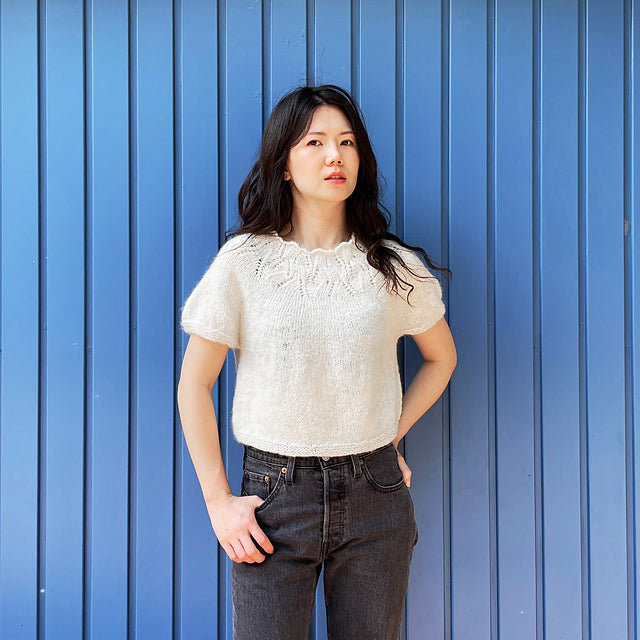 Lightweight Summer Tee Knitting Pattern