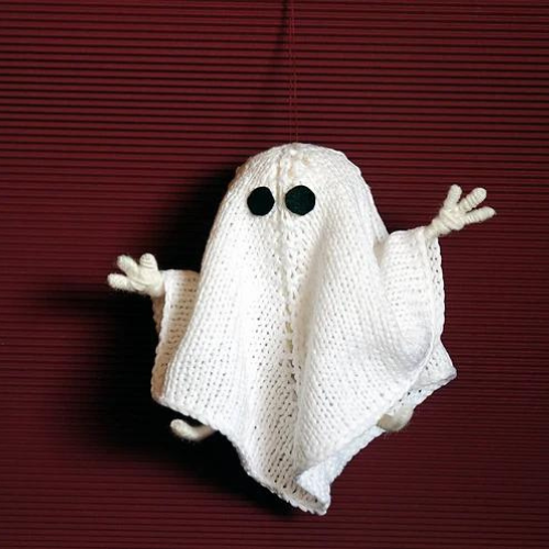 Halloween Ghost Knitting Pattern