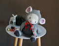 Mouse Christmas Clothes Knitting Pattern