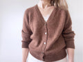 Basic V-Neck Cardigan Knitting Pattern