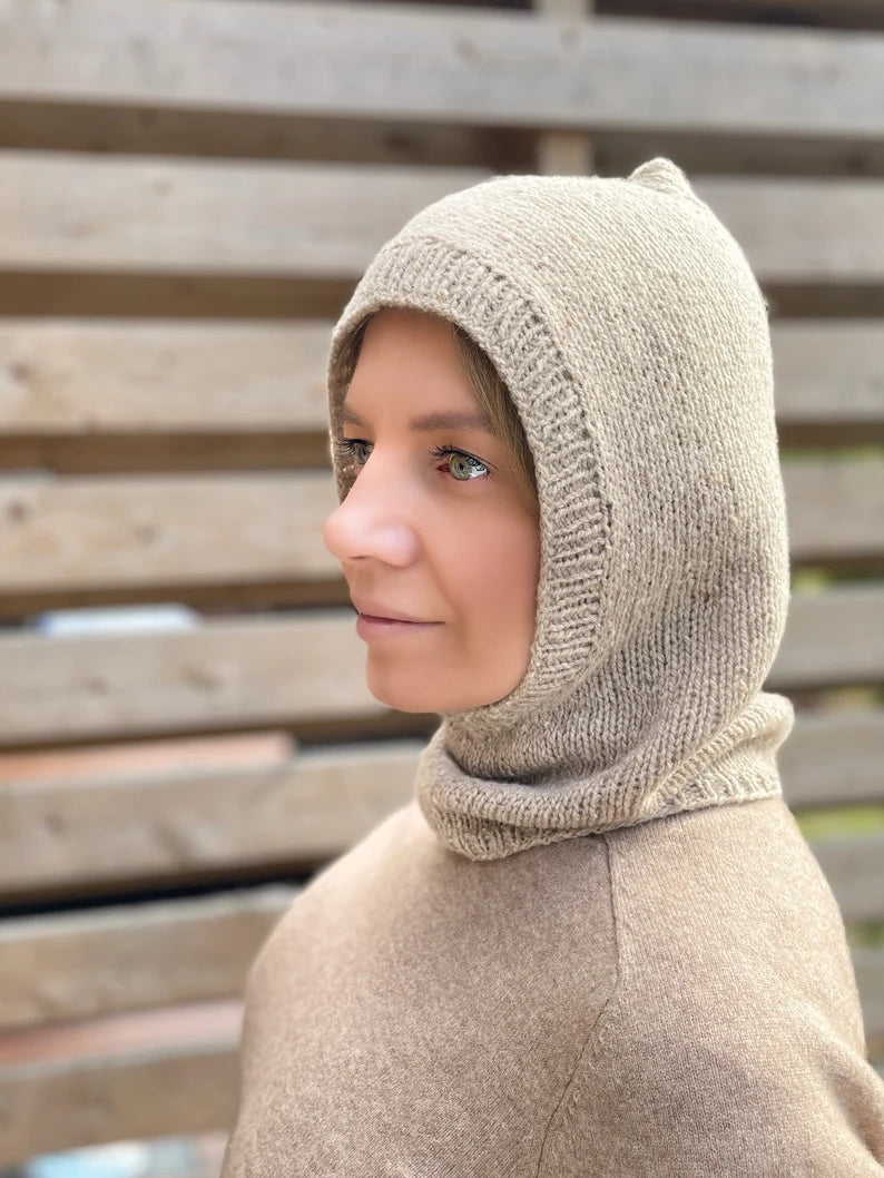 Easy Balaclava Knitting Pattern