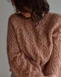 Vine Lace Sweater Knitting Pattern