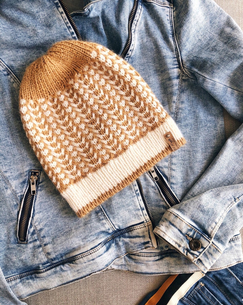 Beanie Hat Knitting Pattern