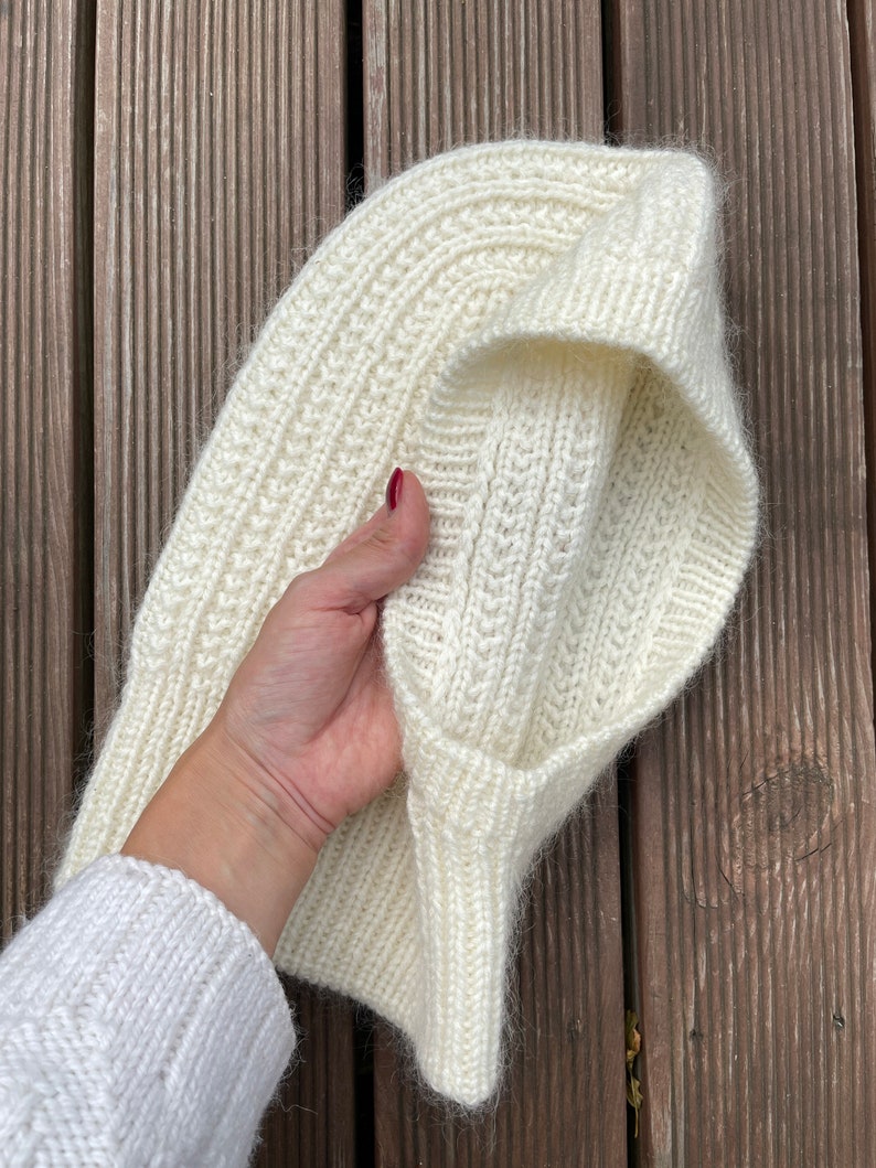 Seamless Balaclava Knitting Pattern