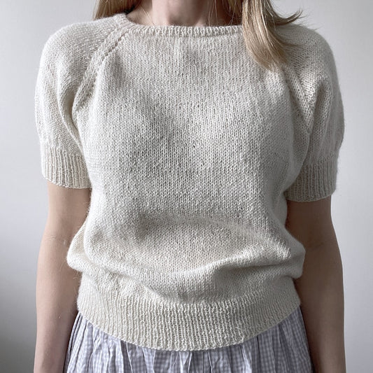 Basic Tee Short Sleeve Knitting Pattern