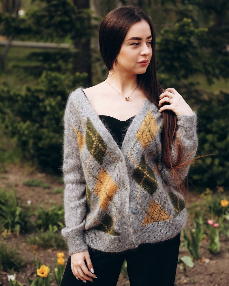 Raglan Sleeve Cardigan Knitting Pattern
