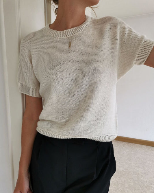 Sweater-Tee Knitting Pattern