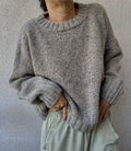 Oversized Crewneck Sweater Knitting Pattern