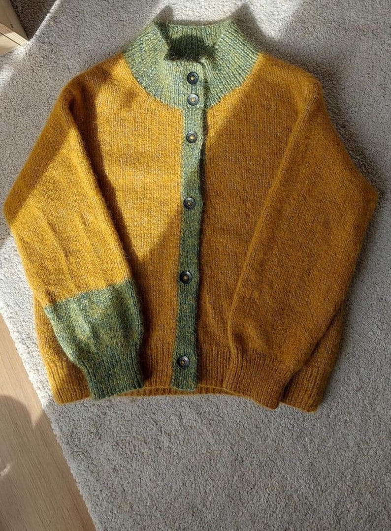 Soft Loop Cardigan Knitting Pattern