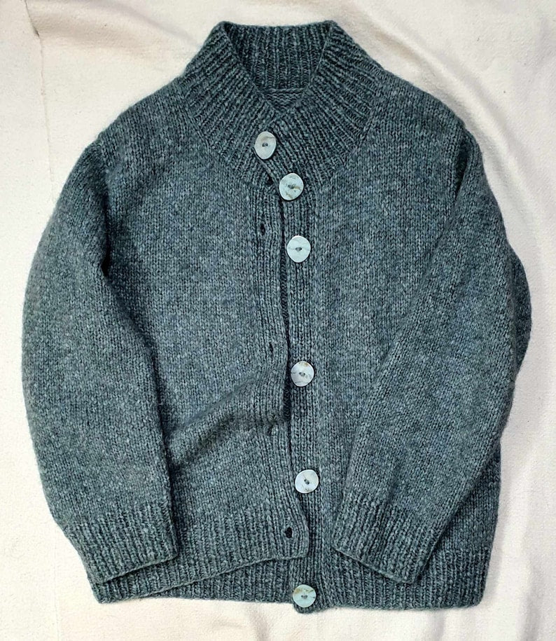 Soft Loop Cardigan Knitting Pattern
