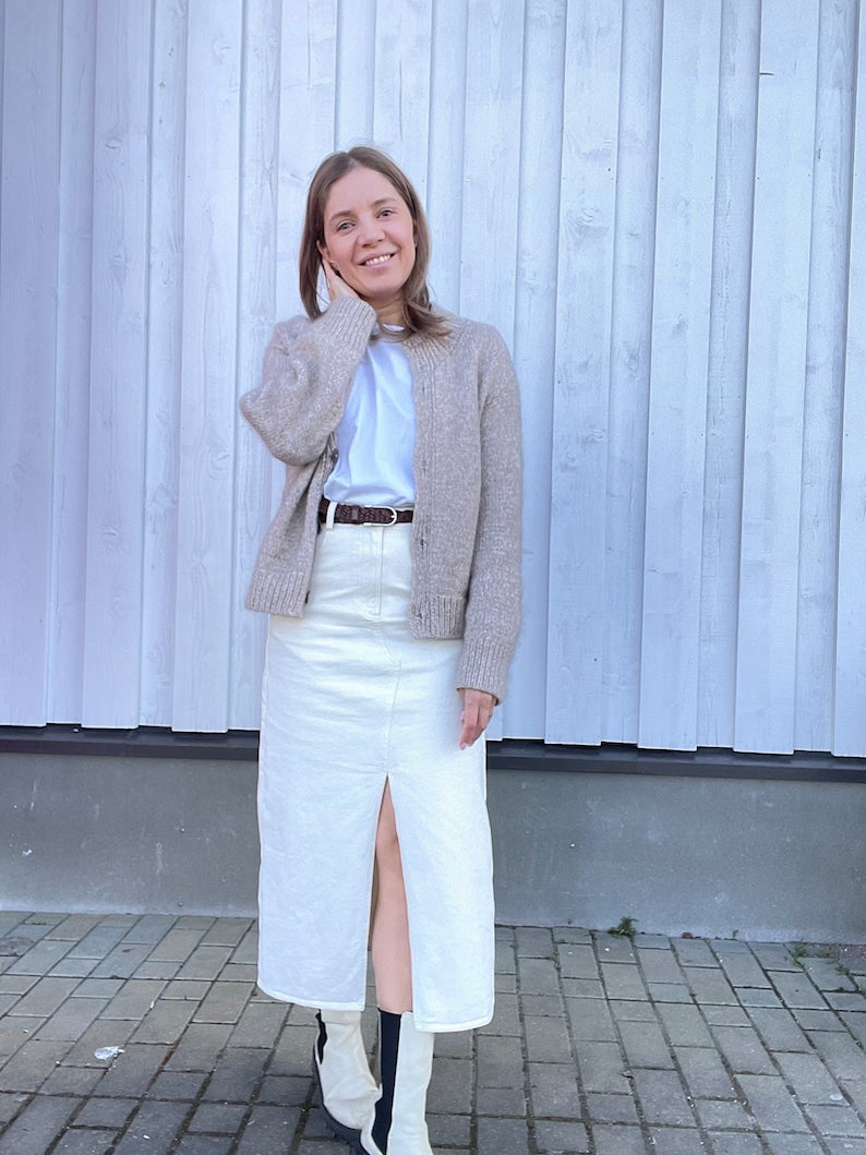 Soft Loop Cardigan Knitting Pattern