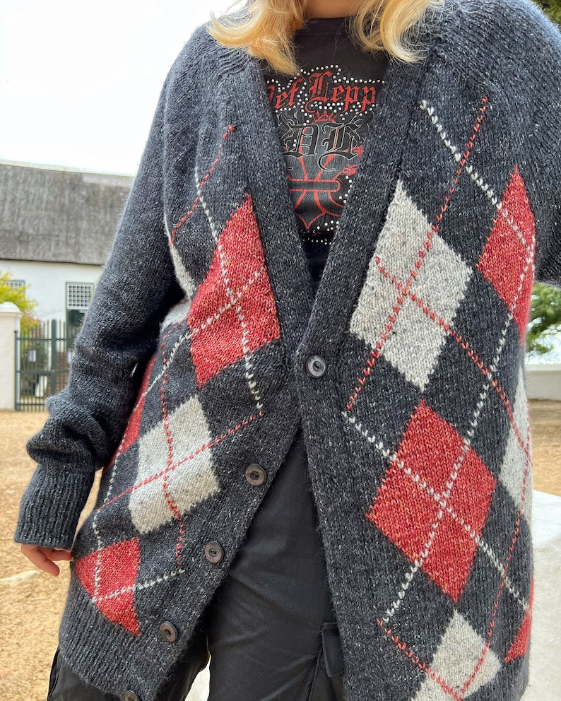 Raglan Sleeve Cardigan Knitting Pattern