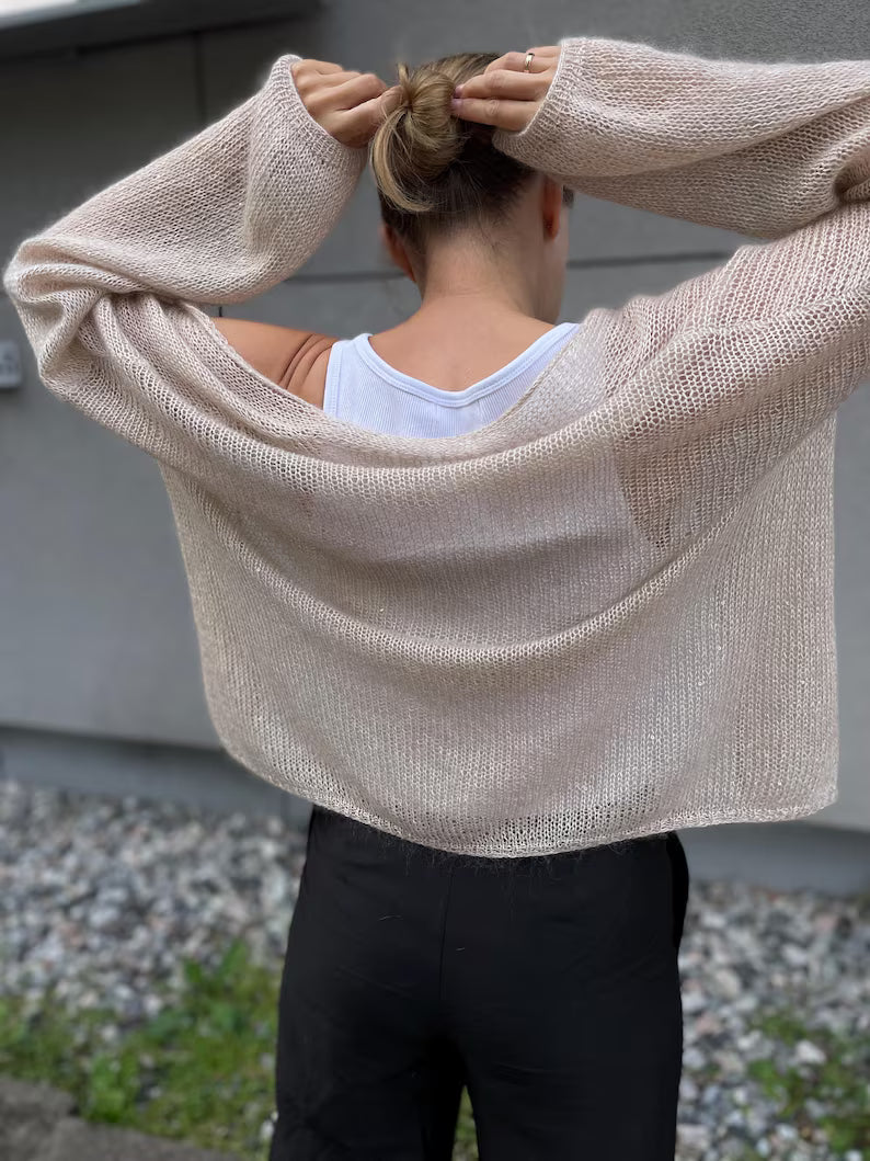 Kristina Cardigan Knitting Pattern