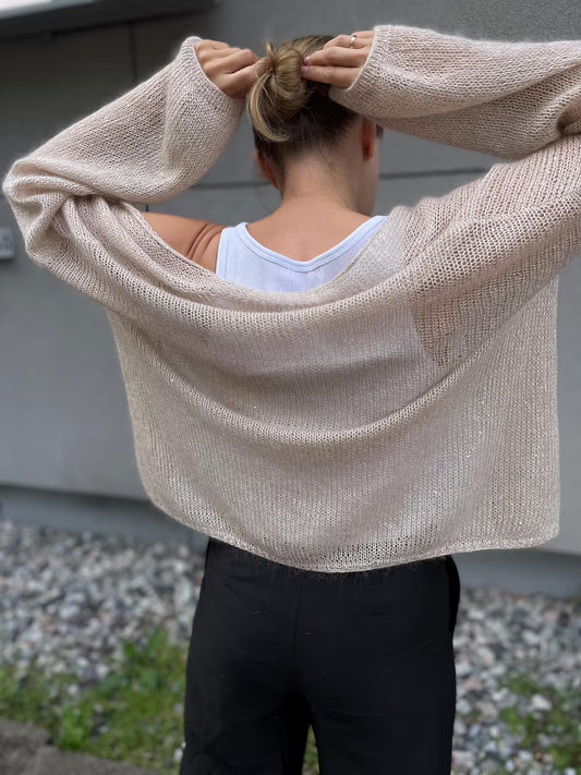 Kristina Cardigan Knitting Pattern