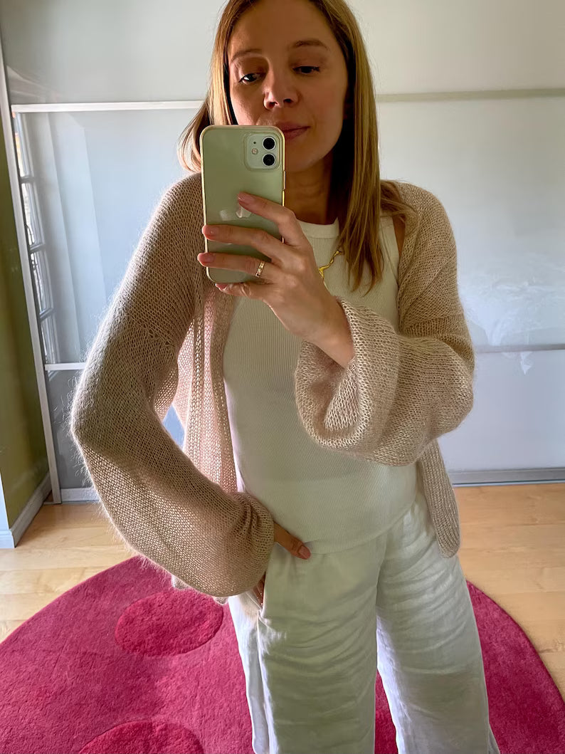 Kristina Cardigan Knitting Pattern