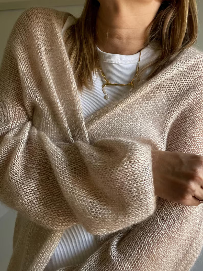 Kristina Cardigan Knitting Pattern