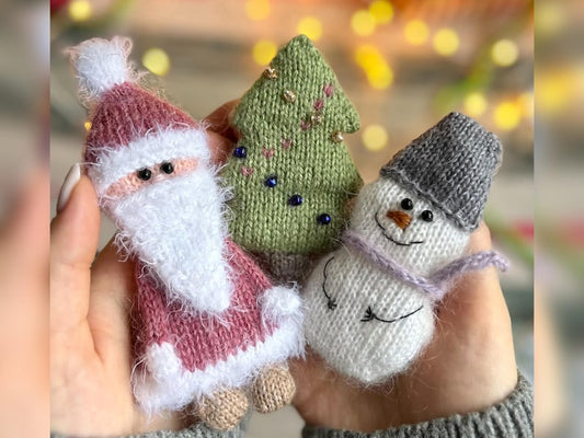 Christmas Ornaments Knitting Pattern