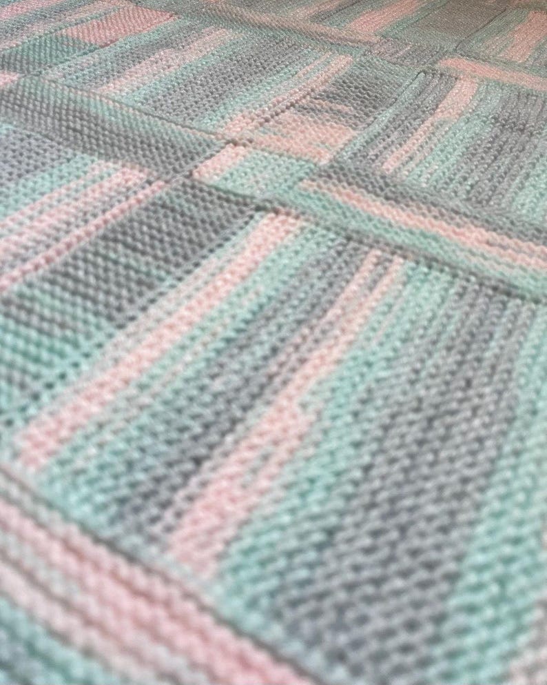 Reversible Seamless Quad knitting Pattern