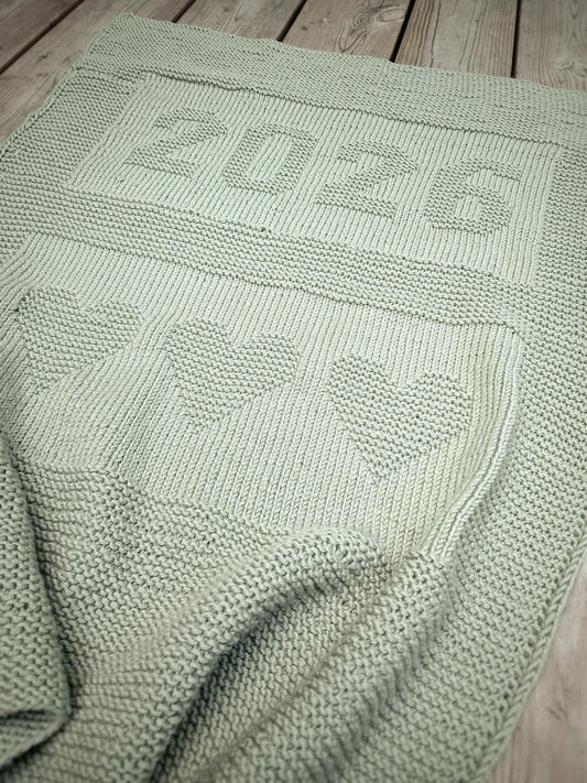 Easy Baby Blanket Knitting Pattern