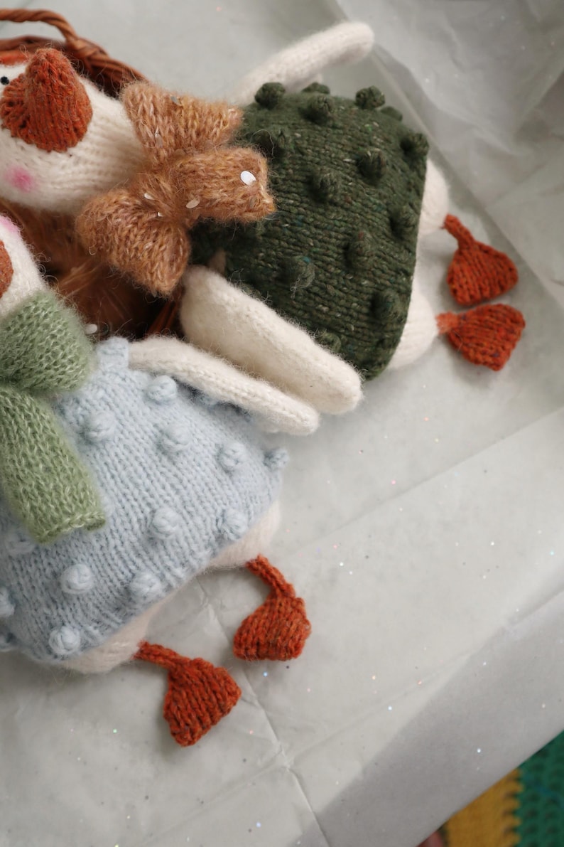 Goose Toy Knitting Pattern