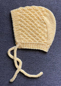 Baby bonnet knitting Pattern