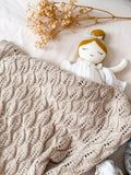 Leaf Vines Blanket Knitting Pattern