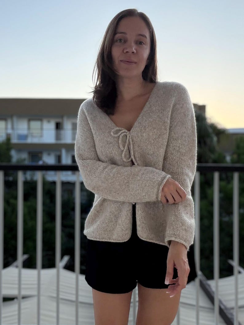 Moonveil Cardigan Knitting Pattern
