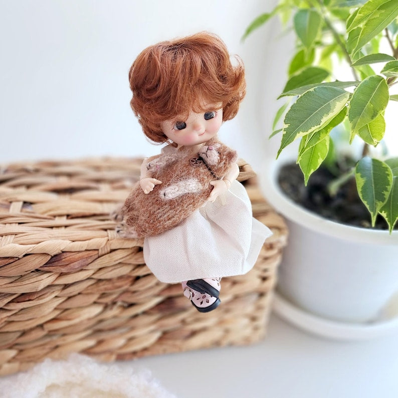 Kitten in Bunny Suit Knitting Pattern