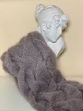 Chunky Cable Scarf Knitting Pattern