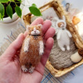 Kitten in Bunny Suit Knitting Pattern