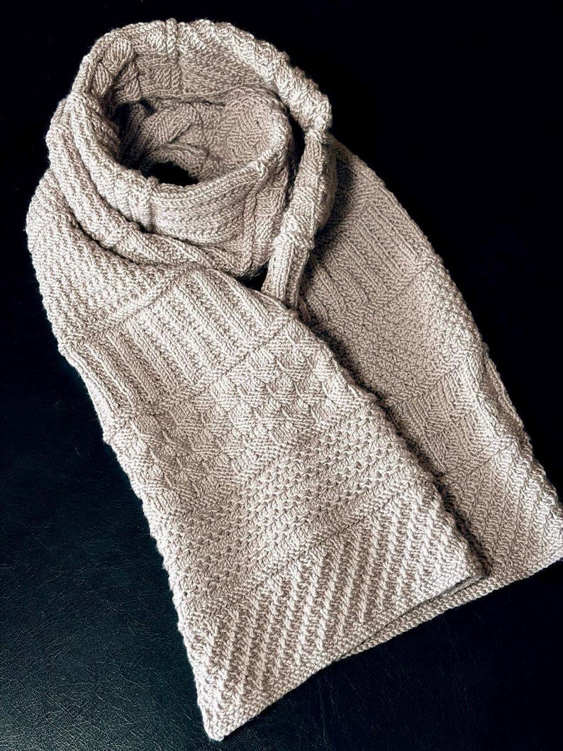 Reversible Scarf Knitting Pattern
