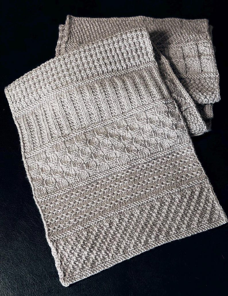 Reversible Scarf Knitting Pattern