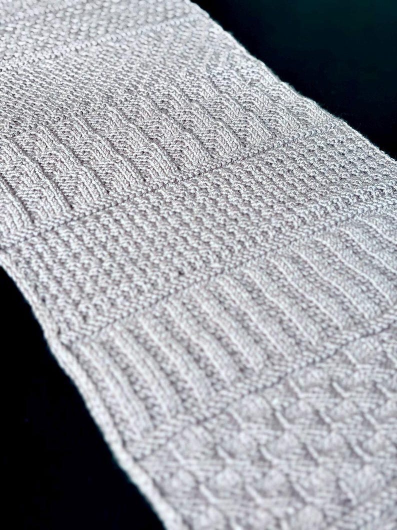 Reversible Scarf Knitting Pattern