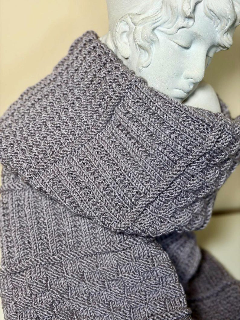 Reversible Scarf Knitting Pattern