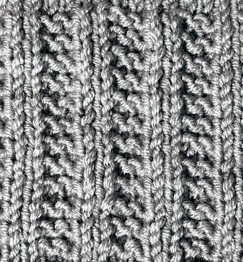 Reversible Scarf Knitting Pattern