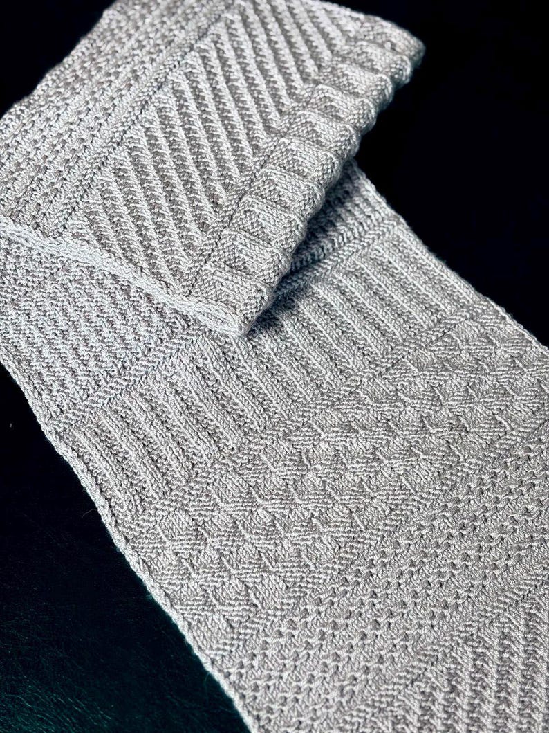 Reversible Scarf Knitting Pattern