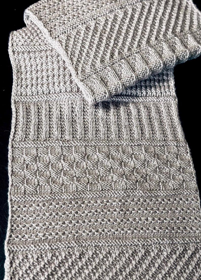 Reversible Scarf Knitting Pattern