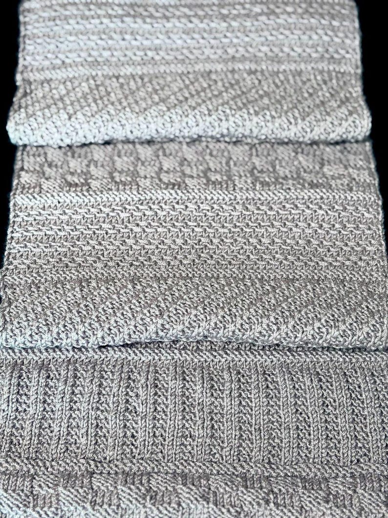 Reversible Scarf Knitting Pattern