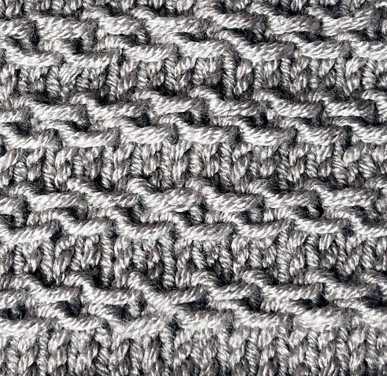 Reversible Scarf Knitting Pattern