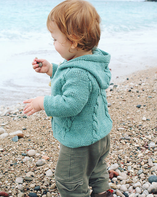 Cable Hoodie Knitting Pattern
