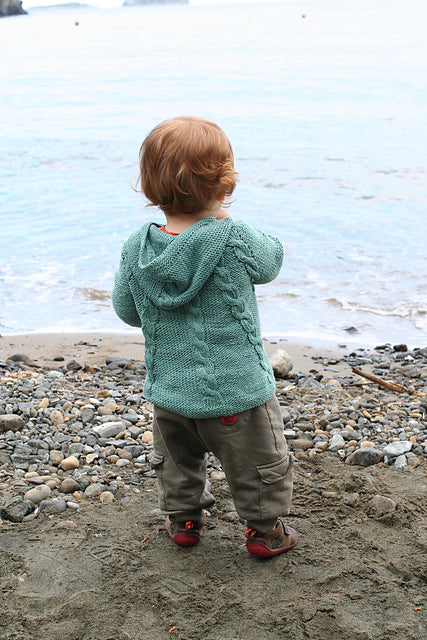 Cable Hoodie Knitting Pattern